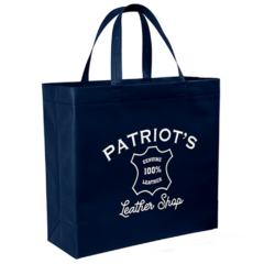 Patriot Non-Woven Tote Bag - patriotnavyblue