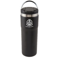 Himalaya Stainless Steel Bottle with Carrying Handle – 20 oz - 1657643102_4747_mate_black_Angle_Up