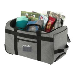 Graphite Recycled Wheeled Duffel - 8400-41-2