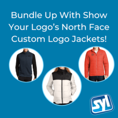 SYLs Custom Logo North Face Jackets