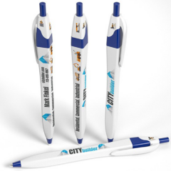 Squared Slimster Performance Pen™ - SquaredSlimsterPerformancePenblue