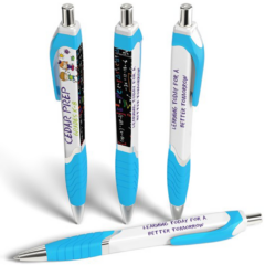 Squared Tropical Performance Pen™ - SquaredTropicalPerformancePenlightblue