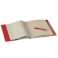 Bradford A4 Refillable Journal with Pen – 9.75″ x 11.5″ - bradfordA4pagespen