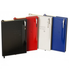 Bradford A5 Refillable Journal with Pen – 5.875″ x 8.063″ - bradfordA5colorsgroup