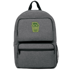 Business Smart Dual-Pocket Backpack - businesssmartBrandpatch