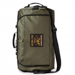 Call of the Wild Water Resistant Duffle Backpack – 45L - cotwduf4cpbrandpatchgreen