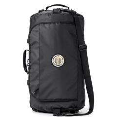 Call of the Wild Water Resistant Duffle Backpack – 45L - cotwdufdebossedbrandpatchblack