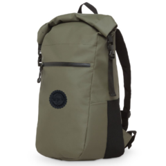 Call of the Wild Roll-Top Water Resistant Backpack – 22L - cotwrolltopgreenbrandpatch