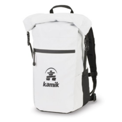 Call of the Wild Roll-Top Water Resistant Backpack – 22L - cotwrolltopwhite