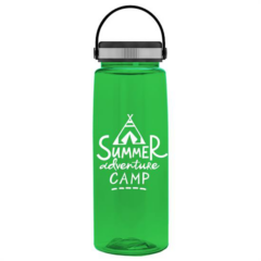 The Flair Transparent Bottle with EZ Grip Lid – 26 oz - flairgreen