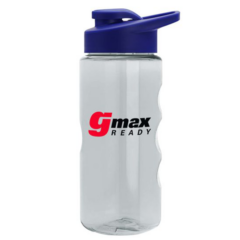 Mini Mountain Tritan™ Sports Bottle with Drink Thru Lid – 22 oz - miniclearroyal