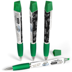Performance Pen™ With Highlighter - performancepenwithhighlighterGreen