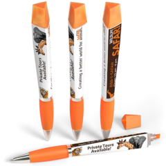 Performance Pen™ With Highlighter - performancepenwithhighlighterOrange