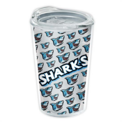 The Vision Transparent Sentinel Tumbler with Clear Full Color Insert - 14 oz