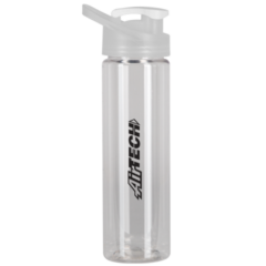 YUMA Clear Freedom Bottle with Guzzler Lid – 25 oz - yumabottleC