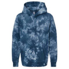 Independent Trading Co. Youth Midweight Tie-Dye Hooded Pullover - 103428_f_fm
