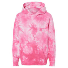 Independent Trading Co. Youth Midweight Tie-Dye Hooded Pullover - 103429_f_fm
