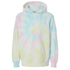 Independent Trading Co. Youth Midweight Tie-Dye Hooded Pullover - 103430_f_fm
