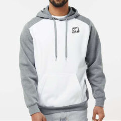 Augusta Sportswear Eco Revive™ Three-Season Triblend Fleece Hooded Sweatshirt - 104261_omf_fm