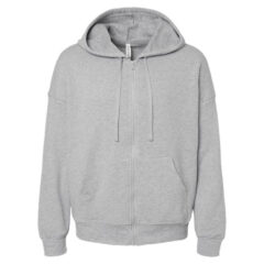 BELLA + CANVAS Unisex Sponge Fleece DTM Full-Zip Hoodie - 104782_f_fm