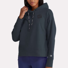 Champion® Women’s Sport Hooded Sweatshirt - 104848_omf_fl