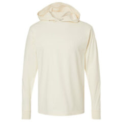 ComfortWash by Hanes Garment-Dyed Jersey Hooded Long Sleeve T-Shirt - 105296_f_fm