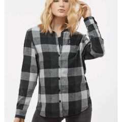 Burnside® Women’s Boyfriend Flannel - 105491_omf_fl