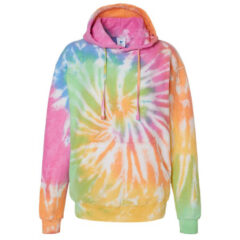 Colortone Tie-Dyed Cloud Fleece Hooded Sweatshirt - 106411_f_fm