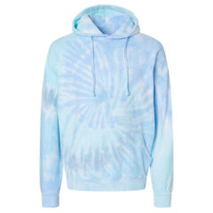 Colortone Tie-Dyed Cloud Fleece Hooded Sweatshirt - 106413_f_fm