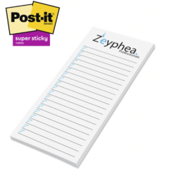 Post-it® Custom Printed Notes – 2.75″ x 6″ - 1477 1