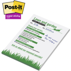 Post-it® Custom Printed Notes – 4″ x 6″ - 1488-1