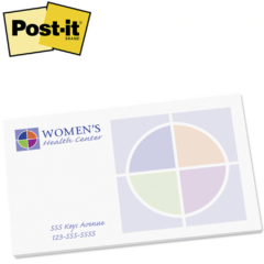 Post-it® Custom Printed Notes – 3″ x 5″ - 275-1