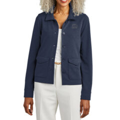 Brooks Brothers® Women’s Mid-Layer Stretch Button Jacket - 27899-NvBlazerHt-0-BB18205NvBlazerHtModelFront-337W
