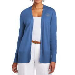 Brooks Brothers® Women’s Cotton Stretch Long Cardigan Sweater - 27906-CharterBHt-0-BB18403CharterBHtModelFront-337W