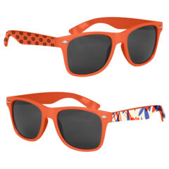Full Color Malibu Sunglasses - 56223_ORN_Printed