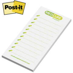 Post-it® Custom Printed Notes – 2.75″ x 6″ - 758 1-1