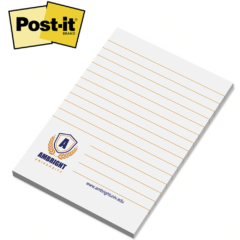 Post-it® Custom Printed Notes – 4″ x 6″ - 759-1