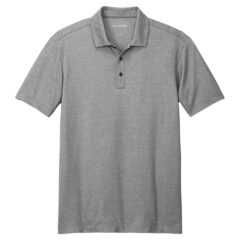 Port Authority® Fine Pique Blend Polo - K830_charcoalheather_flat_front