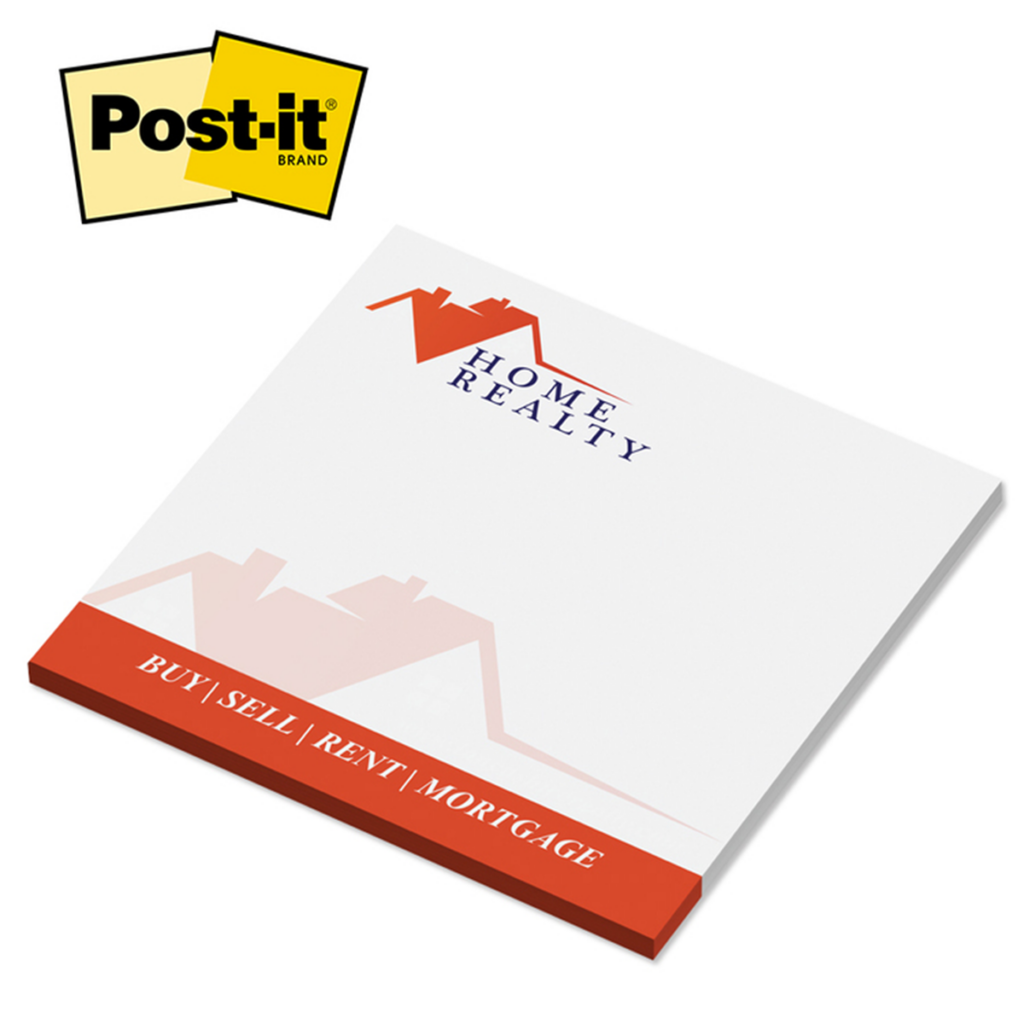 Post-it® Custom Printed Notes – 4″ x 4″ - Post-it Custom Printed Notes 8211 42154