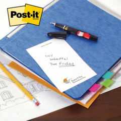 Post-it® Custom Printed Notes – 4″ x 6″ - Post-it Custom Printed Notes 8211 42156 8211 in use
