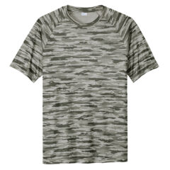 Sport-Tek® Drift Camo Tee - ST375_silver_flat_front