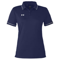 Under Armour® Ladies’ Tipped Teams Performance Polo - navy