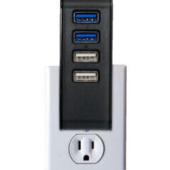 UL 4 Port Cork USB Folding Wall Charger - CPP_3901_C_lf_497022