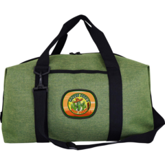 Ridge Emblemed Duffle Bag - Ridge Emblemed Duffle Bag 8211 Green