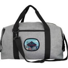 Ridge Emblemed Duffle Bag - Ridge Emblemed Duffle Bag 8211 Grey