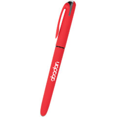 Santa Cruz Velvet Touch Gel Pen - 11159_RED_Silkscreen