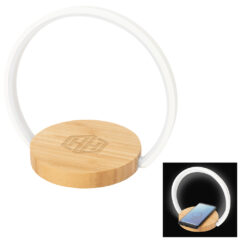 Bamboo Wireless Charger Night Light - 28557_group