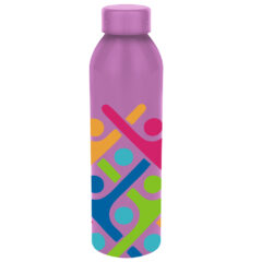 Full Color Serena Aluminum Bottle – 20 oz - 550041_PUR_Megabrite