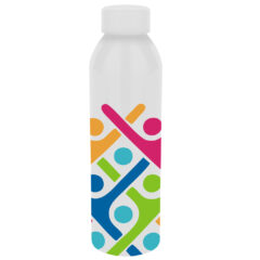 Full Color Serena Aluminum Bottle – 20 oz - 550041_WHT_Megabrite