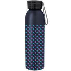 Full Color Darby Aluminum Bottle – 22 oz - 55302_MATBLK_Megabrite